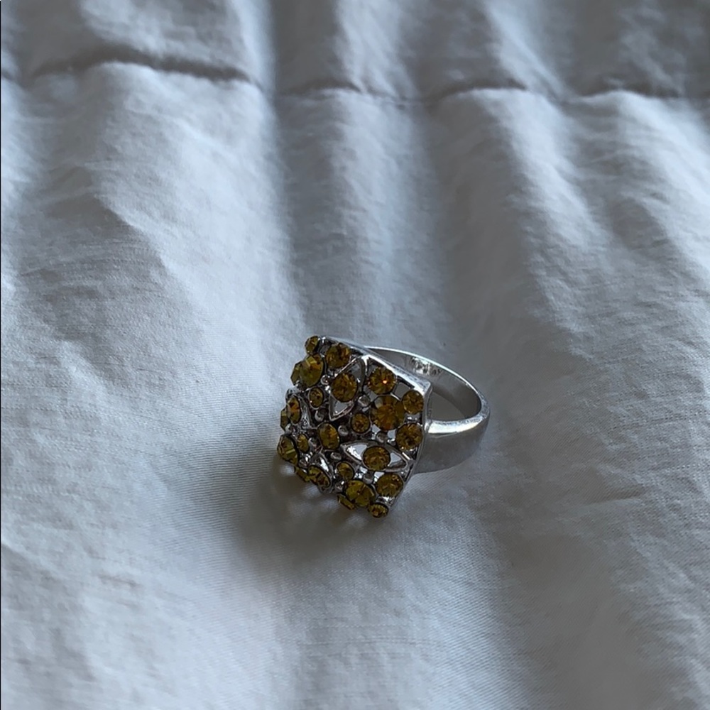 Woman’s square designed ring!